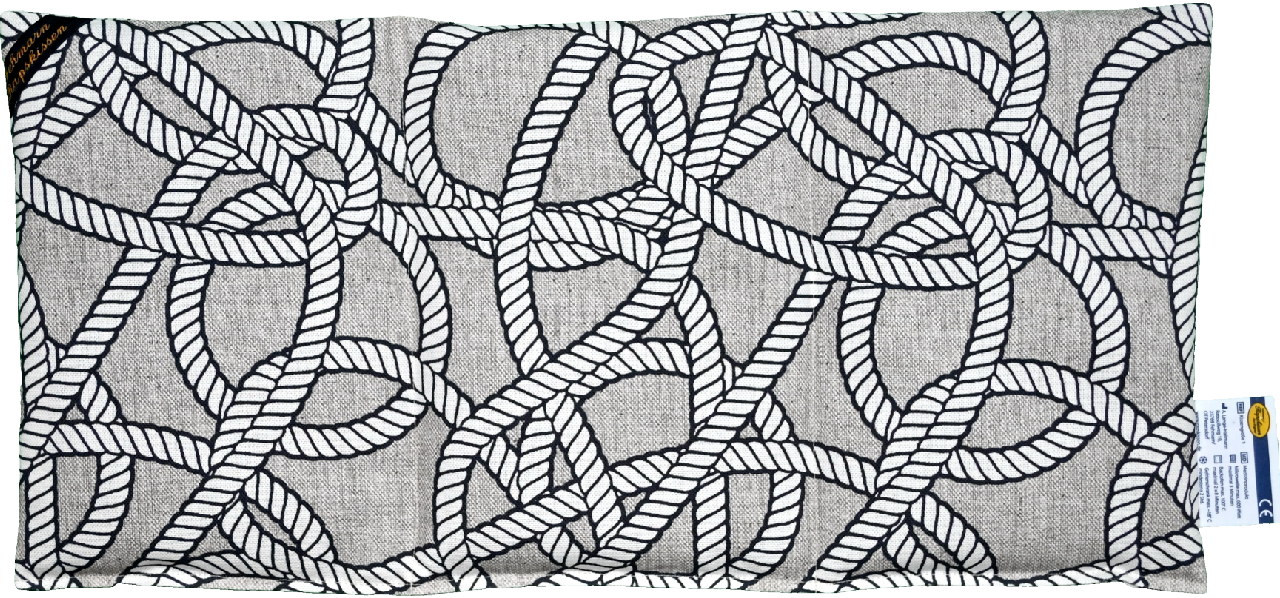 'Seemannsgarn Natur 3-Kammerkissen