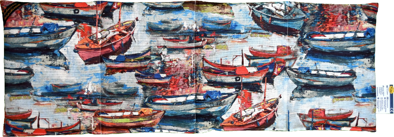 'Hafenromantik Bergen  4-Kammerkissen