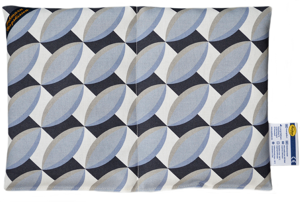 'Balance blau/grau 2-Kammerkissen