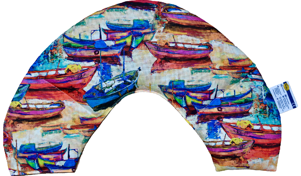 'Hafenromantik Rimini  Nackenkissen