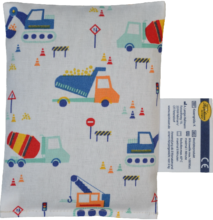Auf der Baustelle/weiß - Unser Kleinstes