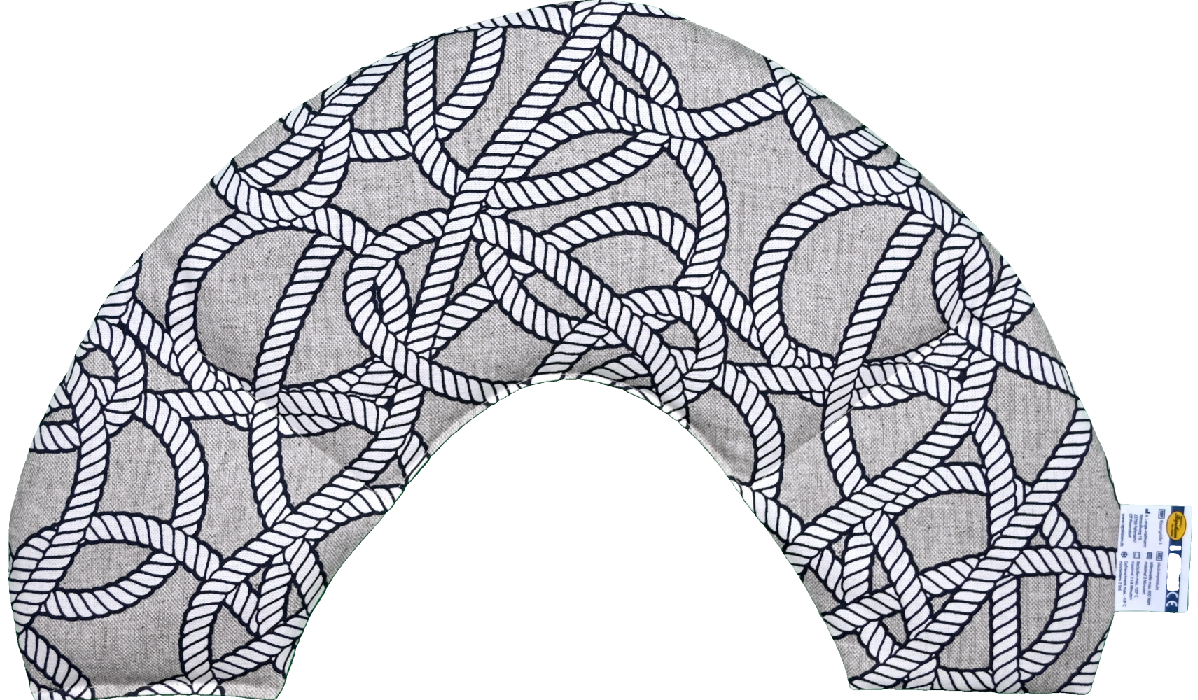 'Seemannsgarn Natur Nackenkissen