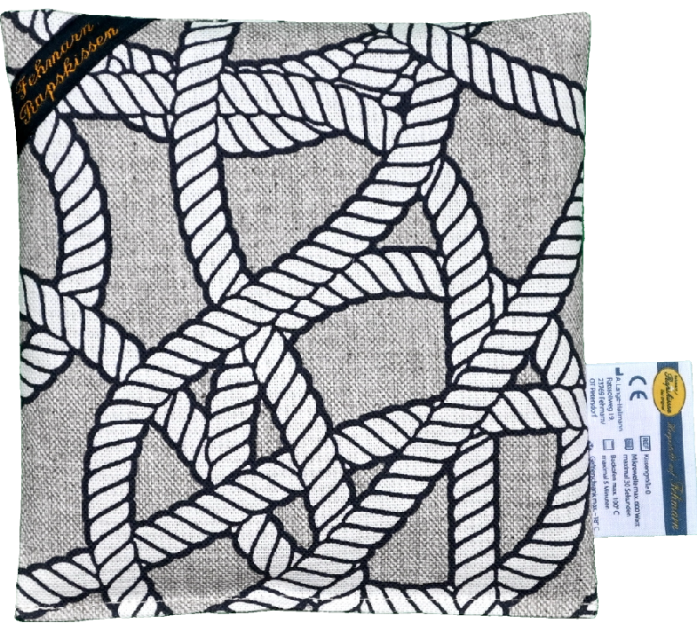 'Seemannsgarn Natur 1-Kammerkissen klein