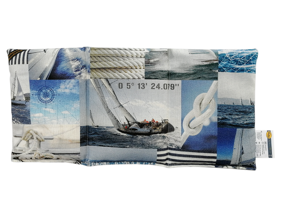 "Gegen den Wind"  Premium 3-Kammerkissen