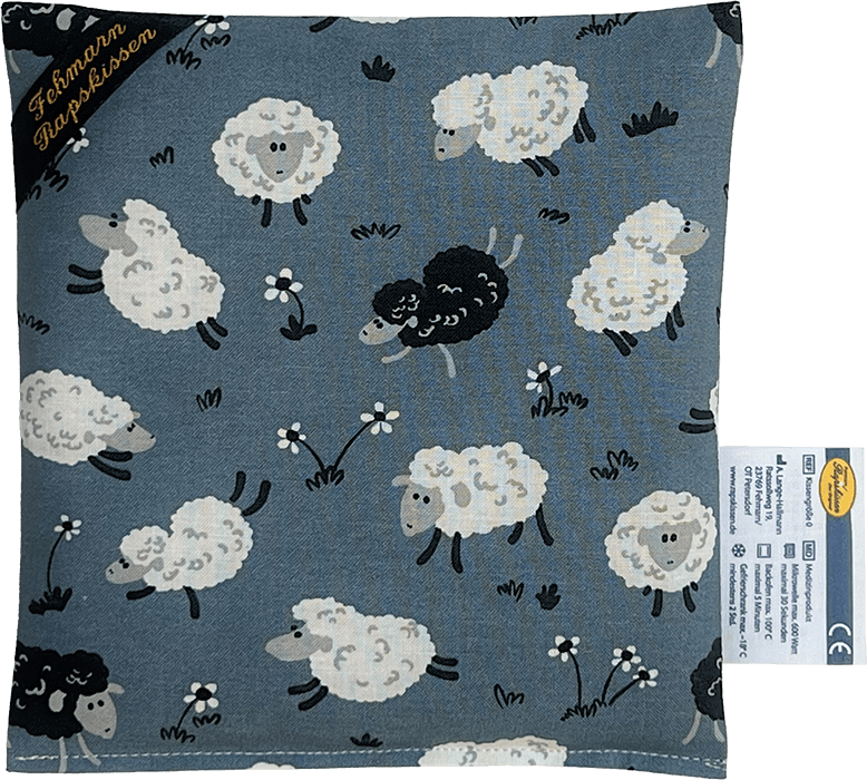 'Litte black sheep  1-Kammerkissen klein