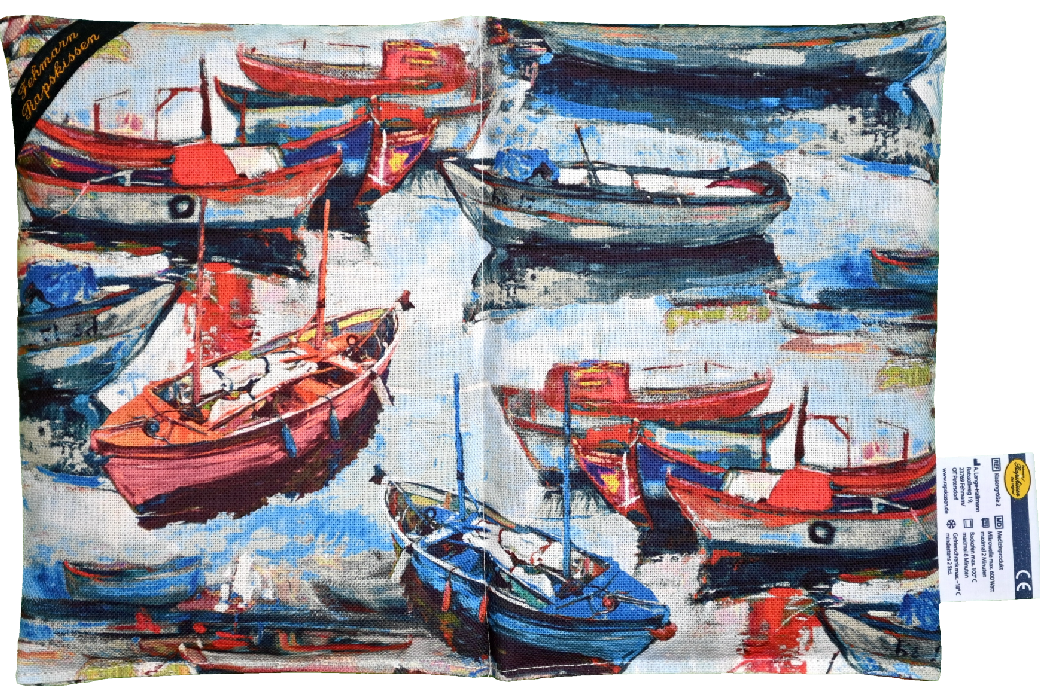 'Hafenromantik Bergen 2-Kammerkissen