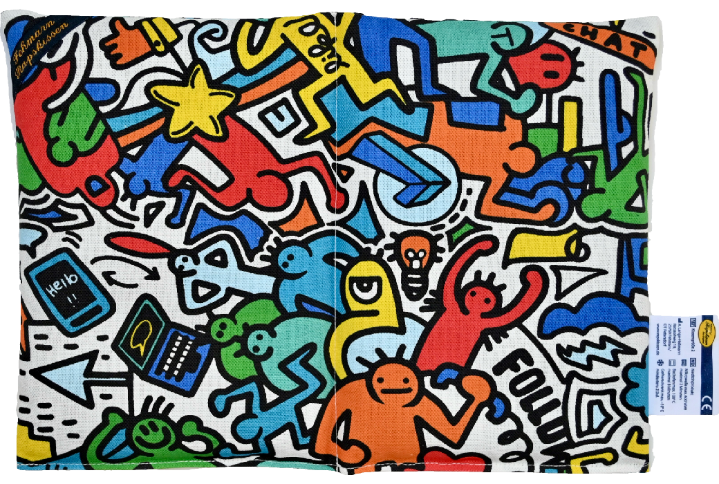 'Pop Art  2-Kammerkissen