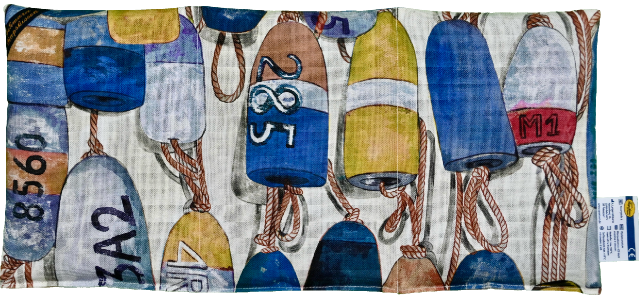 'Vor Anker gehen - Fender blau 3-Kammerkissen