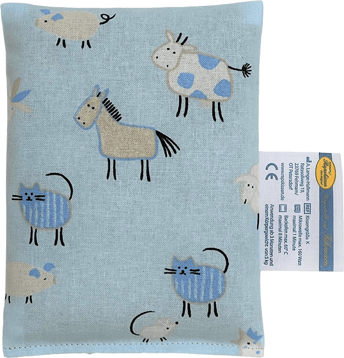 Kleine Tierparade hellblau - Unser Kleinstes