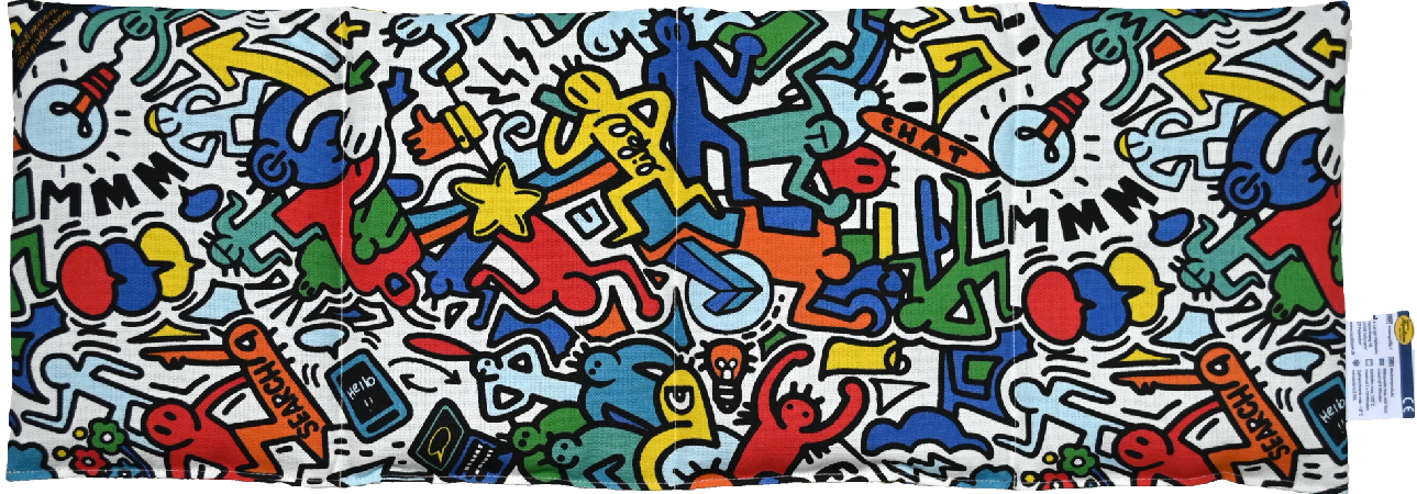 'Pop Art Sonderedition 4-Kammerkissen